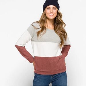 Nine Britton Dalia Brushed Knit Sweatshirt